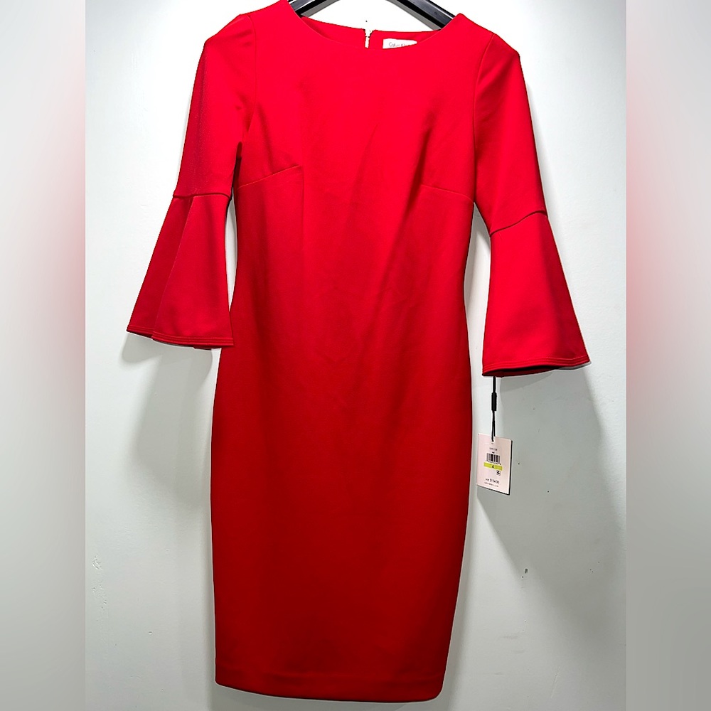 Calvin Klein red luxurious women’s dress Red Size 4